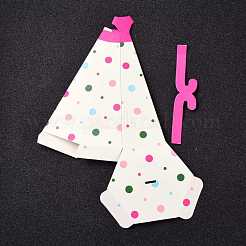 Scatole di caramelle forate con carta ombrello&nbsp;CON-K011-01A