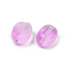 Abalorios de vidrio transparentes&nbsp;LS-DGLA-E004-15C