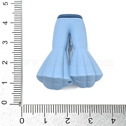 Perles focales en silicone&nbsp;SL-CBAE849-01D