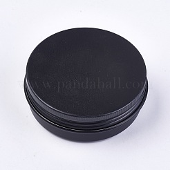 Круглые алюминиевые жестяные банки&nbsp;CON-WH0025-01B-60ml