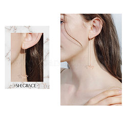 925 fil d'oreille en argent sterling&nbsp;JE795B