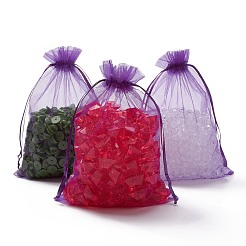 Sacchetti regalo in organza con coulisse&nbsp;X-OP-R016-13x18cm-20
