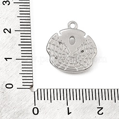 Pendentifs en laiton zircon cubique transparent&nbsp;CU-CBA3D76-11P