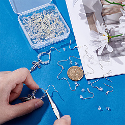 100 шт. крючки для сережек из нержавеющей стали 304&nbsp;STAS-UN0036-31