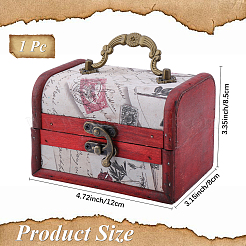 1 шт. деревянные переносные ящики для хранения&nbsp;CON-CL0001-05A