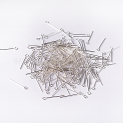 Латунная булавка для глаз с серебряным покрытием&nbsp;X-EPC2.0cm-S