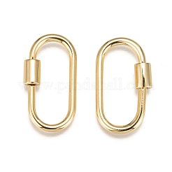 Messingschraube Karabiner Schloss Charms&nbsp;LS-KK-T047-07G