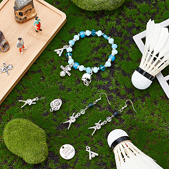 Подвески из цинкового сплава в тибетском стиле&nbsp;TIBEP-PH0001-27-RS