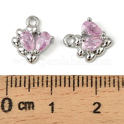 Латунные микро проложить кубического циркония подвески&nbsp;LS-KK-C107-14A-P