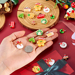 20 stücke 10 arten weihnachten thema rsin anhänger&nbsp;RESI-TA0004-85