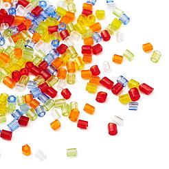 Kit fai da te per la creazione di braccialetti con perline di vetro in tubo trasparente&nbsp;DIY-YW0004-36A
