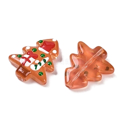 Бусины лэмпворк ручной работы новогодняя тема&nbsp;LAMP-I027-07M