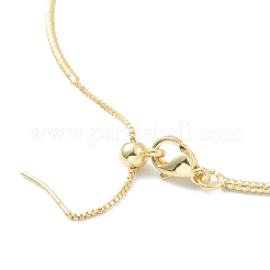 Bracelet chaîne en laiton&nbsp;BJEW-M201-01G
