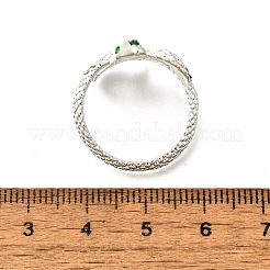 Кольца-манжеты из сплава с эмалью и змеиным узором&nbsp;LS-RJEW-Q014-01S