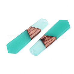 Подвески из смолы и ореха&nbsp;LS-RESI-N025-020-A01