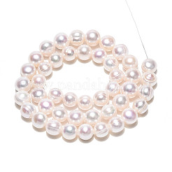 Нити из натурального культивированного пресноводного жемчуга&nbsp;PEAR-N013-09D
