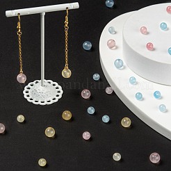 30pcs 2 perles de jade blanc naturel de style&nbsp;G-FS0001-77