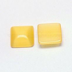 Кабошоны кошачьего глаза&nbsp;CE-J006-10x10mm-21