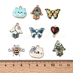 Pendentifs d'émail en alliage&nbsp;ENAM-XCP0001-50-1
