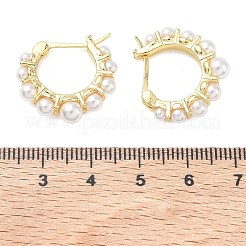 Orecchini a cerchio in ottone per le donne&nbsp;EJEW-A168-16G