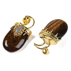 Природных тигровый глаз подвески&nbsp;G-L524-17G-08