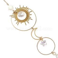 Sonne & Mond 201 Sonnenfänger aus Edelstahl und Messing&nbsp;HJEW-TA00487