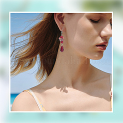 50 шт. стеклянные бусины с эффектом запекания Пикассо&nbsp;GLAA-PA0001-15