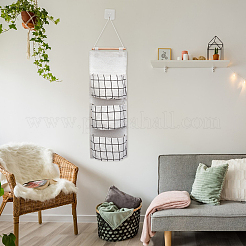 An der Wand befestigte Aufbewahrungstaschen zum Aufhängen&nbsp;DIY-WH0899-643