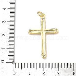 Ottone micro spianare pendenti zirconi&nbsp;KK-Z153-24G-01