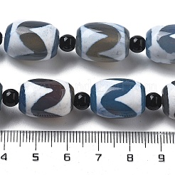 Stile tibetano perline dzi fili&nbsp;G-NH0037-C03-02