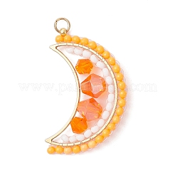 4 шт. 4-х цветные круглые стеклянные бусины в виде фруктовых подвесок&nbsp;PALLOY-MZ00863