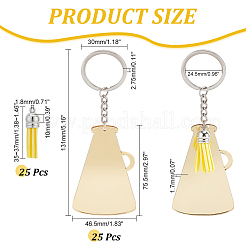 Набор для изготовления пустых брелоков своими руками&nbsp;DIY-PH0020-79B