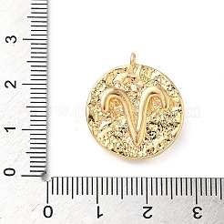 Pendentifs en laiton zircone cubique&nbsp;KK-L250-08G-02