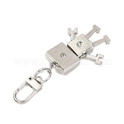 Подвеска-робот из сплава стразов&nbsp;HJEW-JM04372