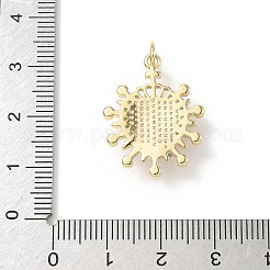 Подвески сердце латуни KK-D426-16A-G