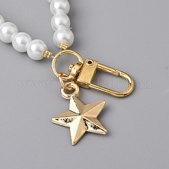 Стеклянные жемчужные брелки своими руками&nbsp;AJEW-WH0289-78