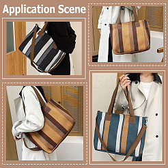 Gestreifte Canvas-Taschen&nbsp;ABAG-CN0001-70A