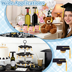 150 décoration de chapeau de remise de diplôme en papier&nbsp;AJEW-PH0007-99