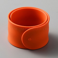 Braccialetto schiaffo in silicone&nbsp;BJEW-WH0020-13D