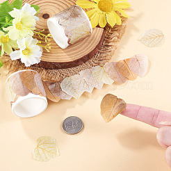 Autocollants en papier à feuilles d'automne pour la création de cartes&nbsp;DIY-TAC0032-23G