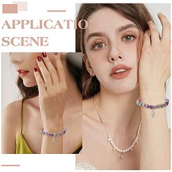 4 шт. браслеты из бусин натуральной императорской яшмы&nbsp;BJEW-ME00005