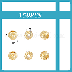 150 шт. Латунные дистанционные бусины&nbsp;KK-UN0002-86