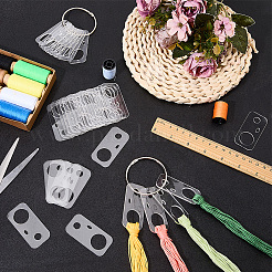 40 Stück Acryl-Stickgarn-Organizer&nbsp;DIY-CP0013-93B