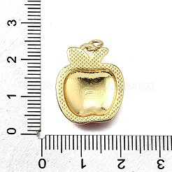 Ciondoli smaltato in ottone&nbsp;KK-B136-07G-02