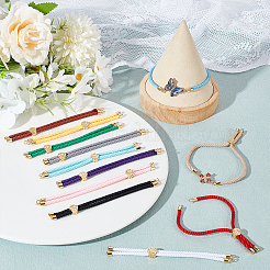 12шт. 12-х цветные нейлоновые шнуры-слайдеры&nbsp;MAK-GO0001-05