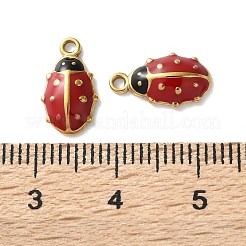 304 Edelstahl-Emaille-Anhänger&nbsp;X-STAS-S172-02A-G