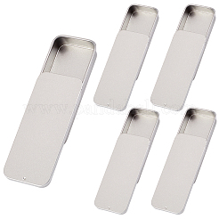 6 шт. жестяные коробки для хранения с крышками-слайдерами&nbsp;CON-CN0001-12B