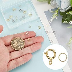 925 стерлингового серебра застежками пружинного кольца&nbsp;STER-AR0001-04