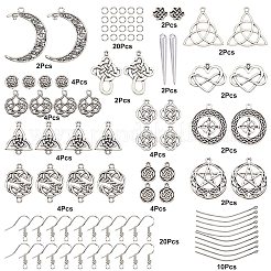 DIY-Set zur Herstellung von Knoten-Ohrringen&nbsp;DIY-SC0018-18