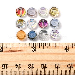 50 шт. Гальванические стеклянные бусины&nbsp;EGLA-FP0001-02